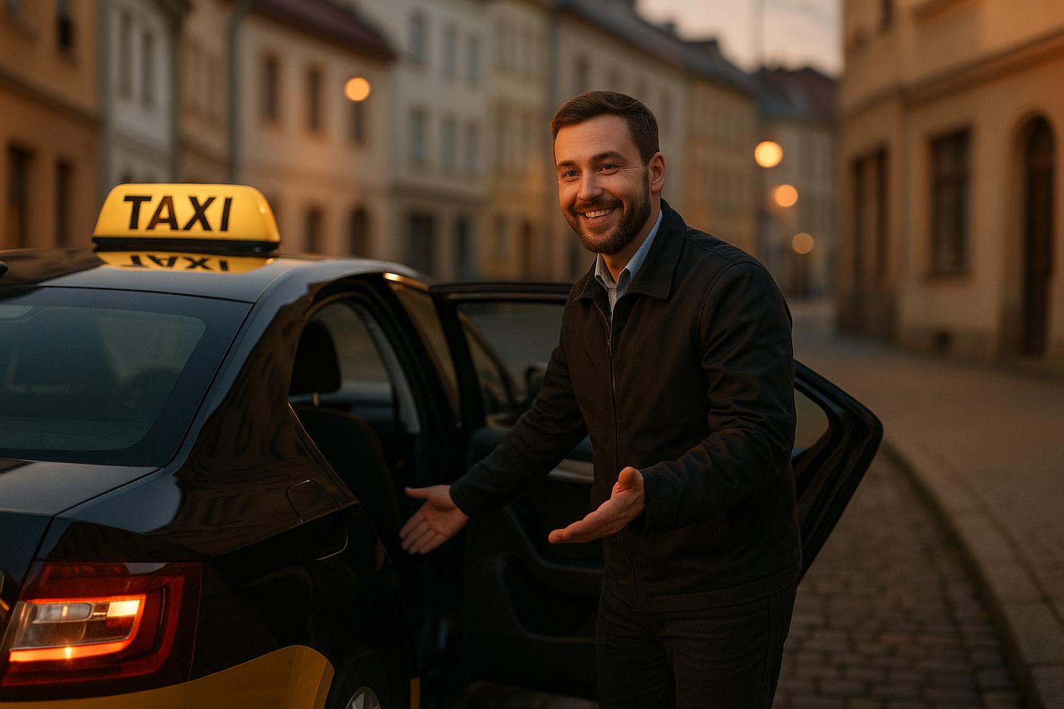 Taxi Most — přeprava osob vozem taxislužby Taxi LuKa